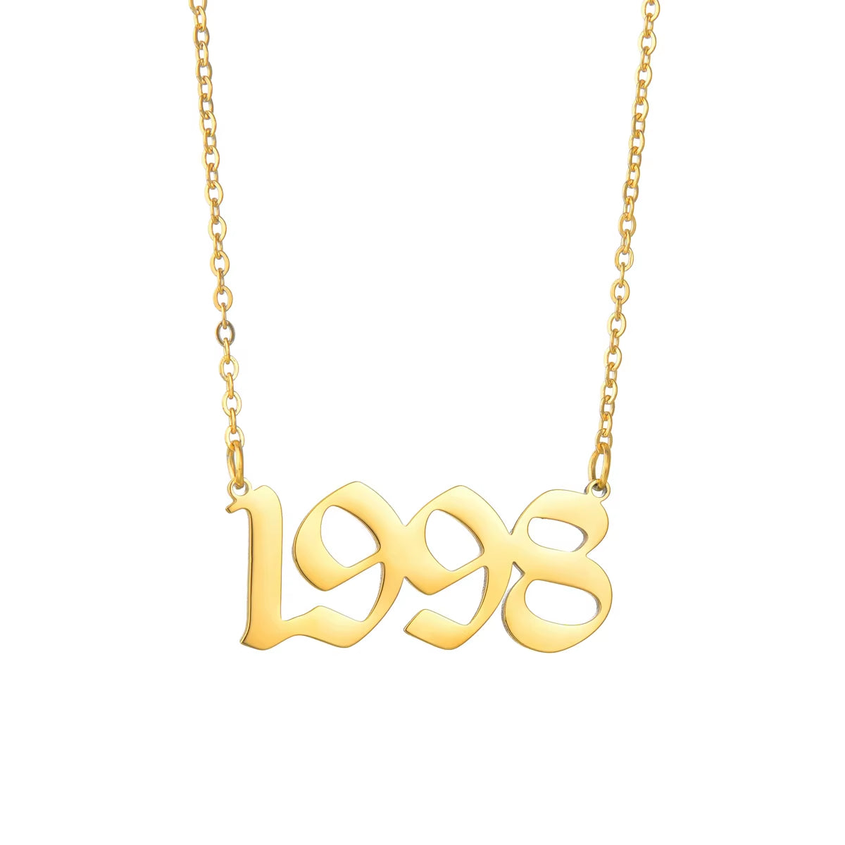 1980-2021 Birth Year Necklaces