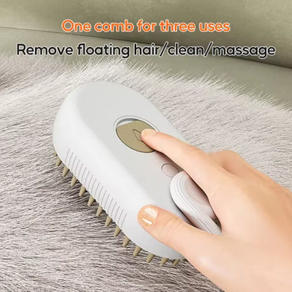 Pet Steam Massage Brush 