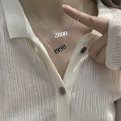 1980-2021 Birth Year Necklaces