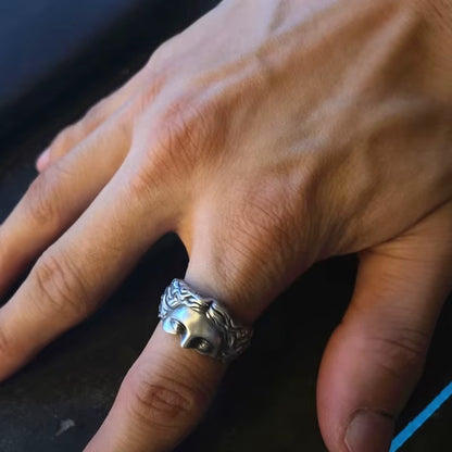 Venus Mask Ring