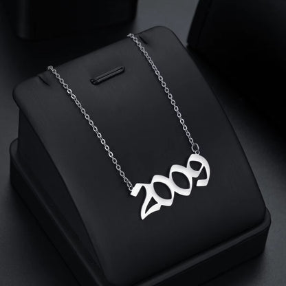 1980-2021 Birth Year Necklaces