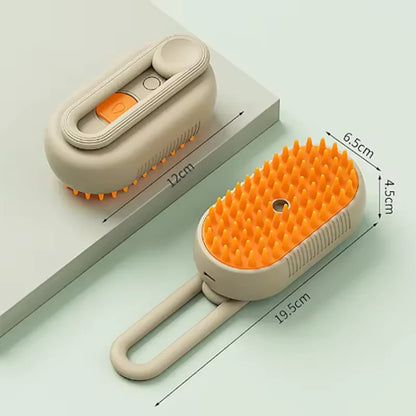 Pet Steam Massage Brush 